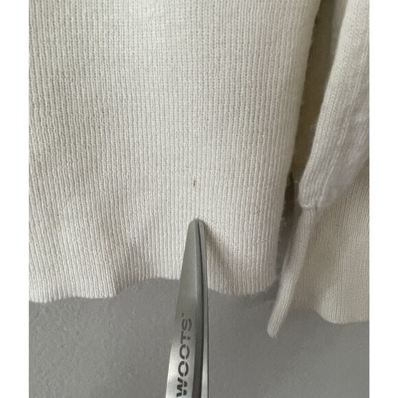 Sundance Women’s Small Wool Blend Ivory Pullover Brigette Sweater Floral READ - Picture 9 of 9
